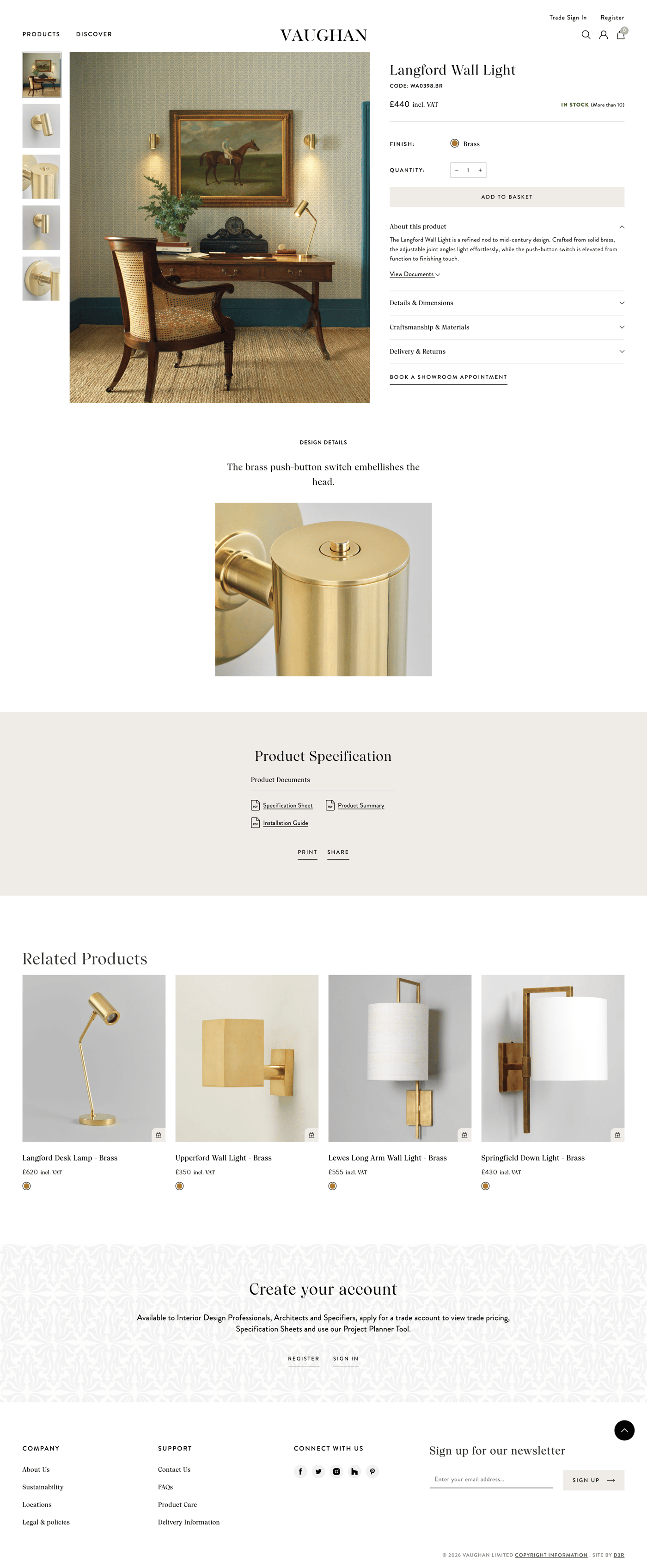 Product Detail Page
