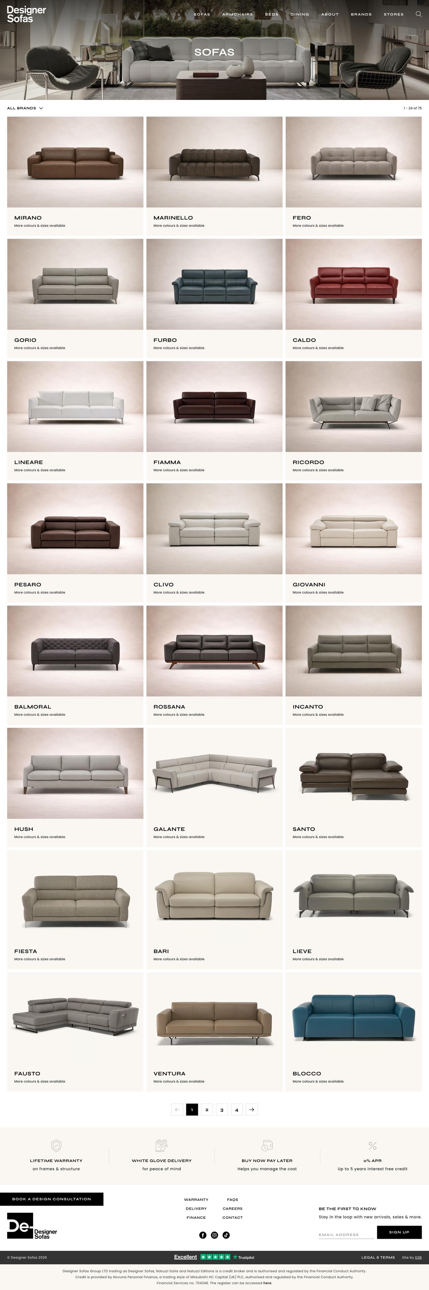 Product Listing Page