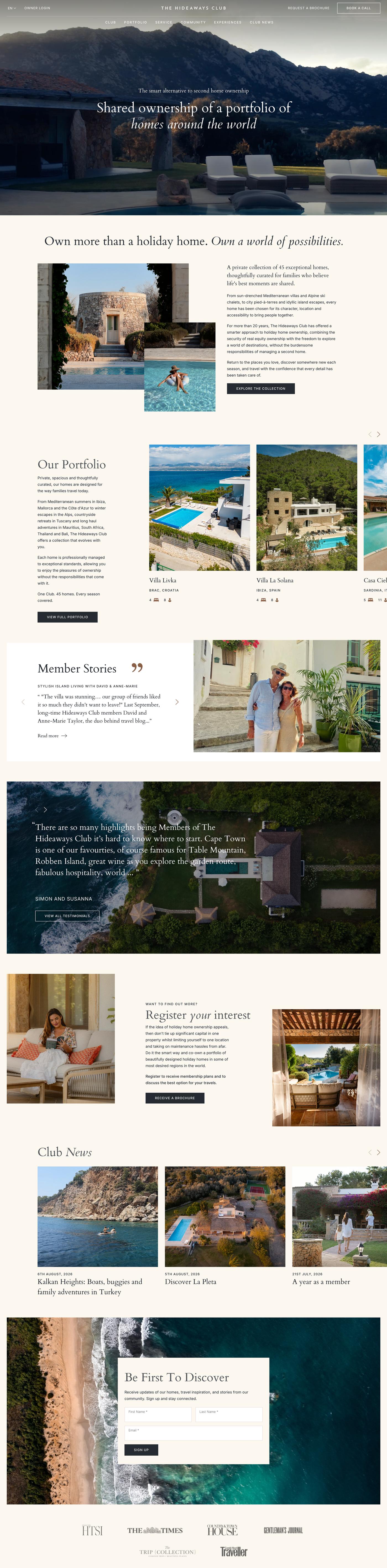Homepage