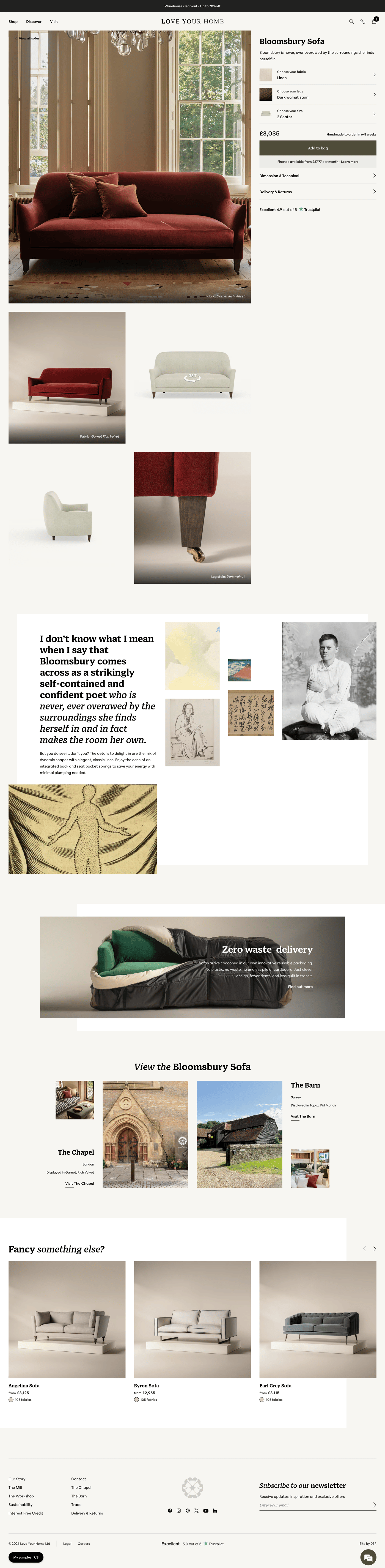 Product Detail Page