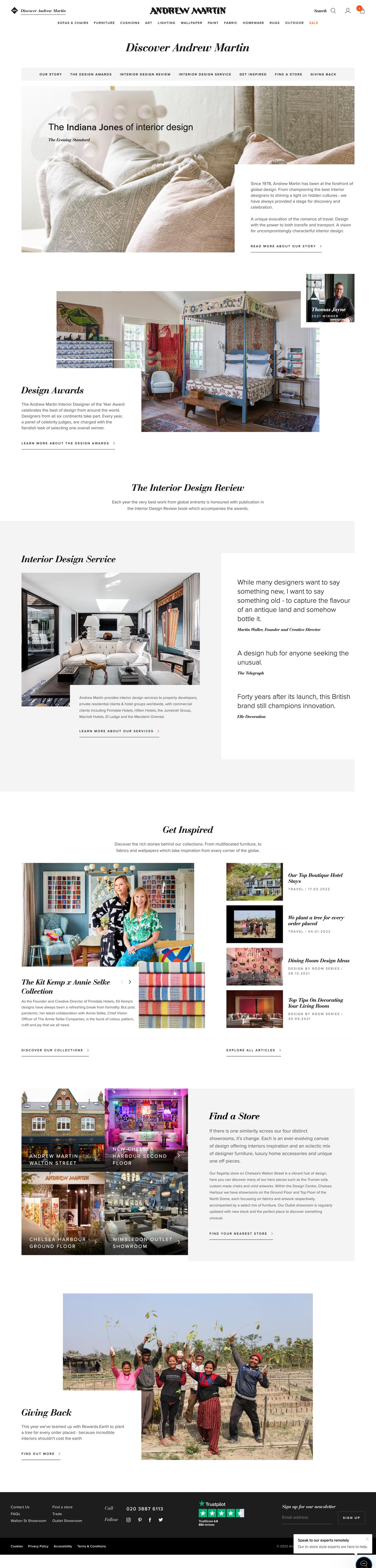 Discover Andrew Martin