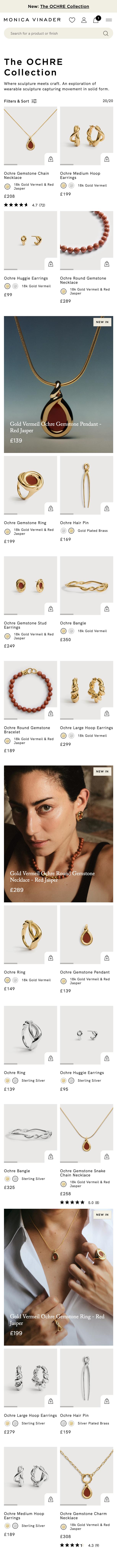 Product Listing Page