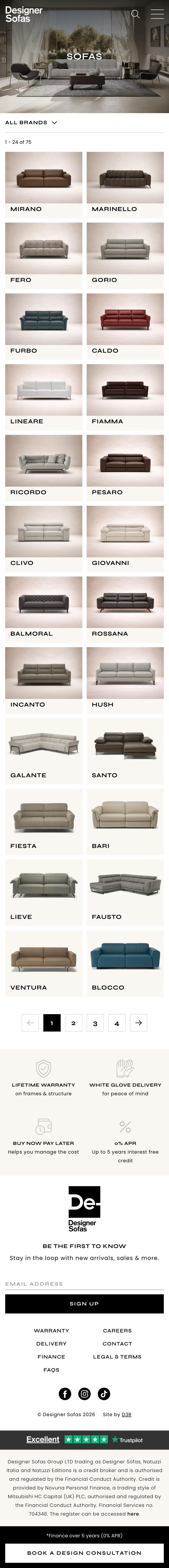Product Listing Page